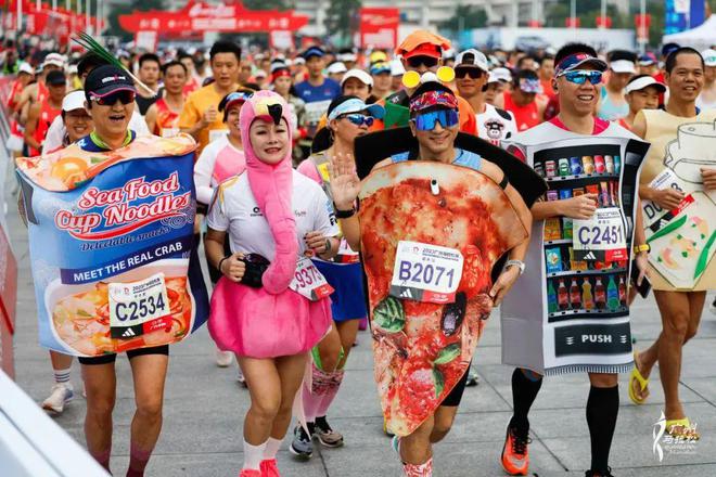 勒！广州马拉松诸多亮点揭晓麻将胡了电子游戏偶遇贝克(图4)