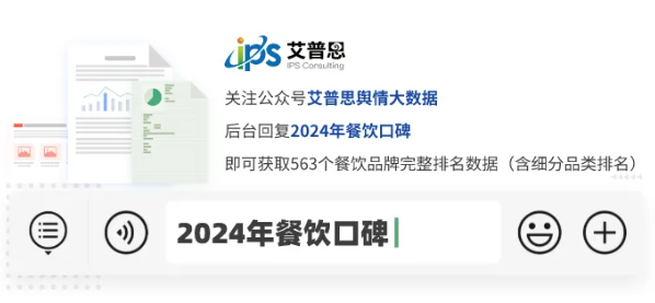 ：2024年中国餐饮品牌线麻将胡了2艾普思指数｜年榜